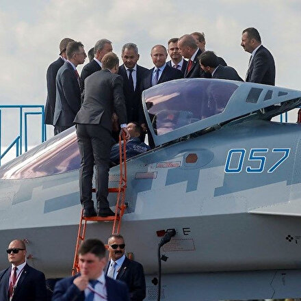 Ruslardan Türkiyeye sürpriz savaş uçağı teklifi: F-35e karşı Su-57 kozu!
