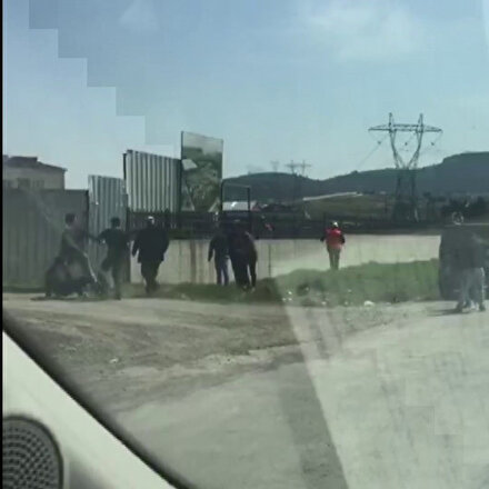 Sultanbeyli’de şantiyede sopalı yumruklu kavga