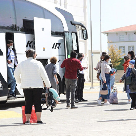 Testi pozitif çıkan yolcunun bulunduğu otobüsteki 47 kişi karantinaya alındı