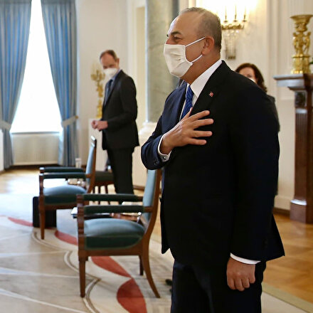 Dışişleri Bakanı Çavuşoğlu Almanya Cumhurbaşkanı Steinmeier’la görüştü