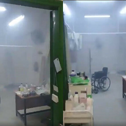 İşgalci İsrail güçleri yaralıların tedavi edildiği kliniği bastı