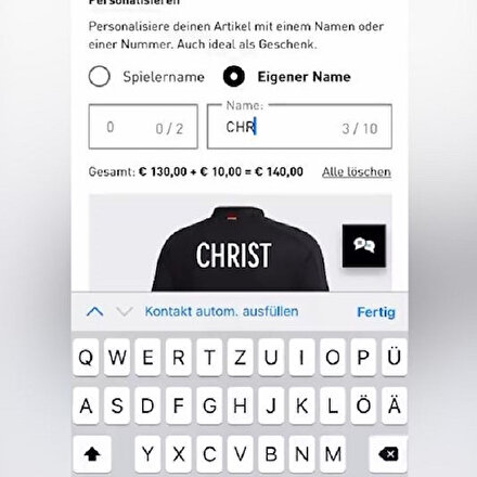 Adidasın sipariş sayfasında forma üzerine Hristiyan Yahudi ve Budist yazılabiliyor ancak İslam yazılamıyor