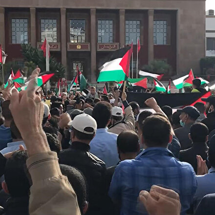 İşgalci İsrailin Filistine yönelik saldırıları Fasta protesto edildi