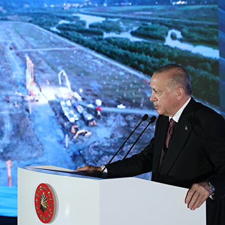 Cumhurbaşkanı Erdoğanın katılımıyla doğal gaz işleme tesislerinin temeli atıldı
