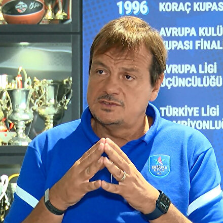 Anadolu Efes Başantrenörü Ergin Ataman: Fatih Terim de her sene şampiyon olacak diye bir şey yok