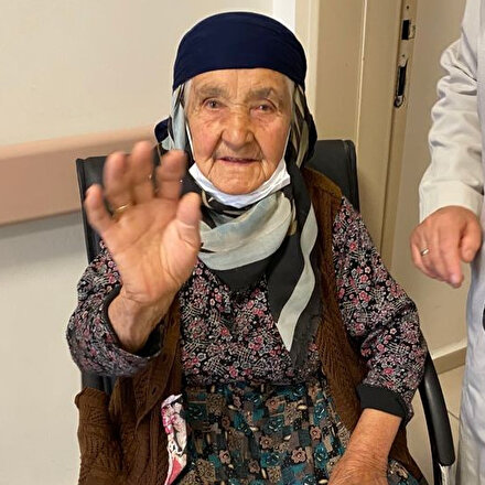 Eskişehirde 106 yaşında koronavirüsü yendi