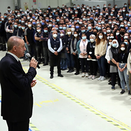 Cumhurbaşkanı Erdoğandan BAYKARa taziye ziyareti: Tarih Özdemir Bayraktarı bayraklaştırarak anacak