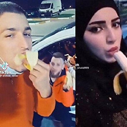 Muz yeme paylaşımlarıyla ilgili 11 yabancı uyruklu şahıs gözaltında: 11 şüpheli daha aranıyor