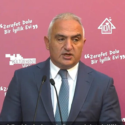 Kültür ve Turizm Bakanı Ersoy: Vakıf duygusunu nice nesillere yayacağız