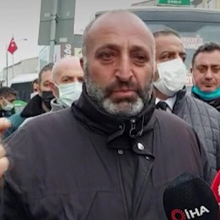 Minibüsçülerden Tekirdağ Büyükşehir Belediye binası önünde eylem: CHP’liyim arabamı da yakacağım kendimi de yakacağım