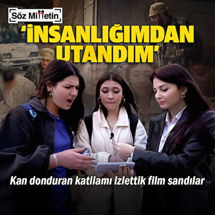 Kan donduran katliamı izlettik film sandılar!