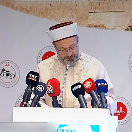 Diyanet İşleri Başkanı Erbaş: Kudüs’ün esaretini meşrulaştıracak her söylem işlenmiş bir insanlık suçudur