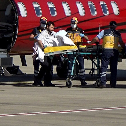 Minik Akif için jet seferberlik: Tedavi için ambulans uçakla Fransadan Türkiyeye getirildi