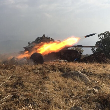 Fırat Kalkanı bölgesine saldırı girişiminde bulunan 5 PKK/YPGli terörist etkisiz hale getirildi
