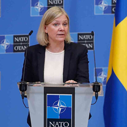İsveç Başbakanı Andersson NATO üyelik müzakerelerinin bir yıl sürebileceğini söyledi
