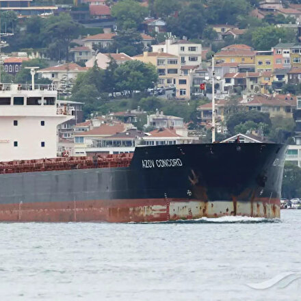 Mariupolden yola çıkan ilk Türk kuru yük gemisi Zonguldak Limanında