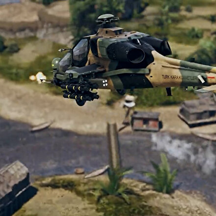 T129 ATAK helikopteri dünyaca ünlü oyunda yerini alacak