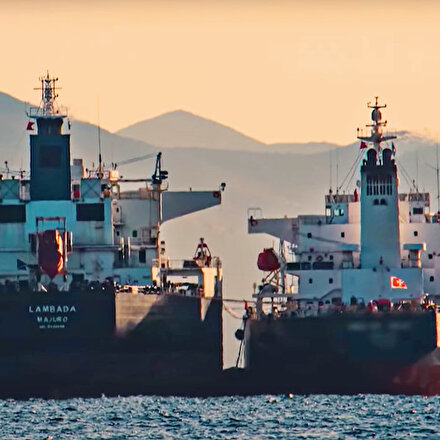 Tanker oyunu kamerada