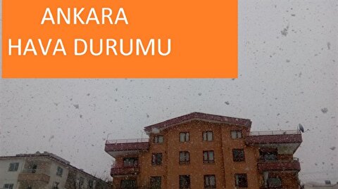 Ankara Hava Durumu Kar Yagisi Haberleri Ankara Da Kar Yagacak Mi