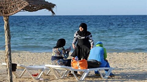 البوركيني يطفو على شواطئ مصر