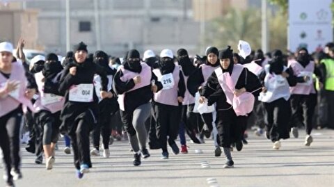 أول ماراثون بمشاركة نسوية في تاريخ المملكة السعودية