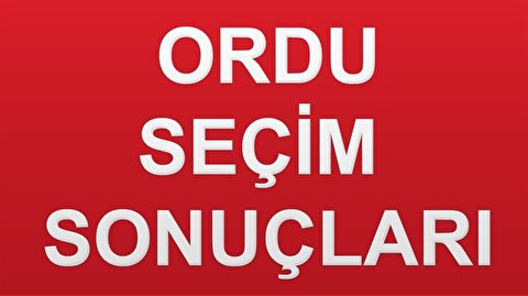 Genel Secim 2018 Ordu Genel Secim Sonuclari