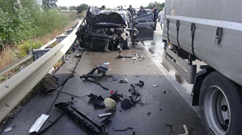 Son Dakika Bursa Da Otomobille Tir Carpisti 2 Olu 3 Yarali