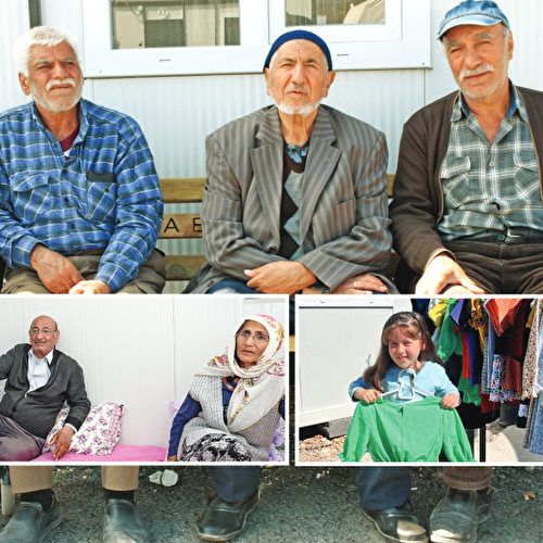 Torunlar bayramda konteynere gelecek