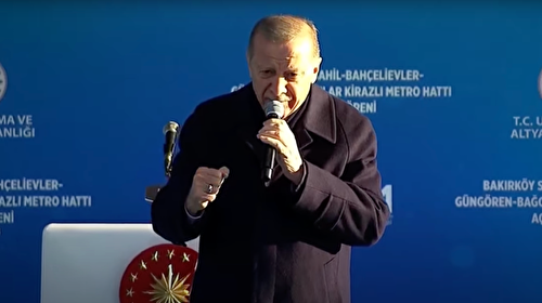 Cumhurbaşkanı Erdoğan Bakırköy-Kirazlı metro hattını açtı: Yarım gün mesai ile İstanbul yönetilmez