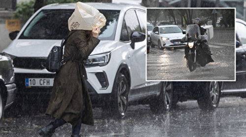 Meteorolojiden kuzeybatı illeri için kuvvetli sağanak uyarısı