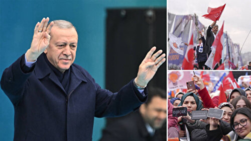 Cumhurbaşkanı Erdoğan 'Büyük Ankara Mitingi'nde 200 bin kişiye hitap etti: CHP ile DEM arasında 'matruşka ittifakı' var