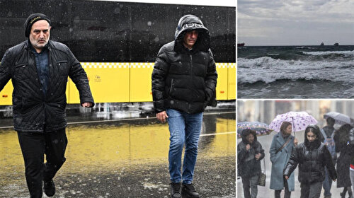 İstanbul’da beklenen fırtına ve yağış etkili oluyor: Uyarılar peş peşe geldi