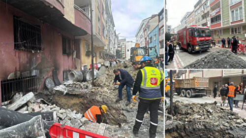 İstanbul'da korkutan patlama: İki daire kullanılmaz hale geldi