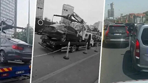 Hepsi trafikten men edildi: Düğün konvoyunda ambulansa yol vermeyen sürücülere ceza yağdı
