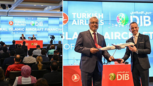 Türk Hava Yolları ile Dubai Islamic Bank arasında Airbus A350 tipi uçakların finansmanı için anlaşma imzalandı
