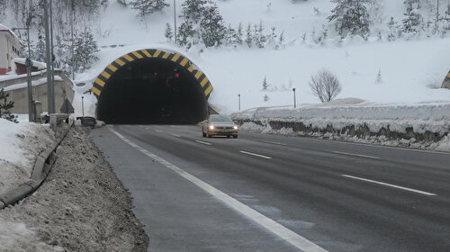 TEM'de kar temizliği: Bu kez Ankara yönü kapanacak