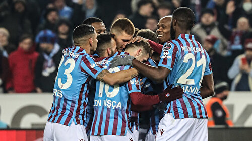 Trabzonspor'da hedef rekorla şampiyonluk