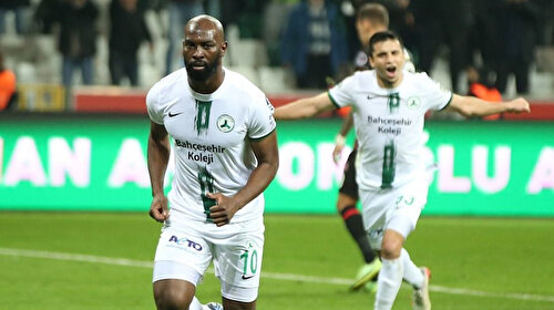 GZT Giresunsporlu Doukara’dan tepki çeken kutlama