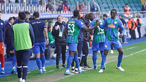 Rizespor evinde Konyaspor'a geçit vermedi