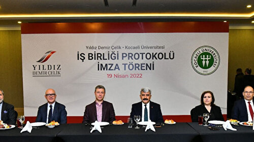 Yıldız Demir Çelik ile Kocaeli Üniversitesi iş birliği protokolü imzaladı