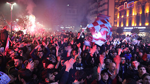 Trabzon'a şampiyonluk akını