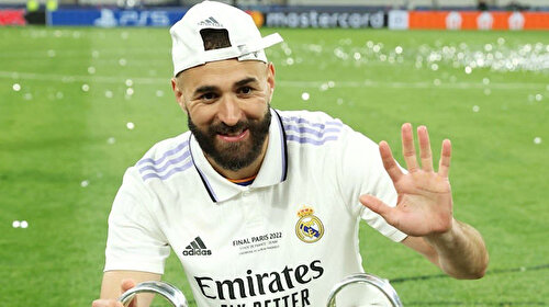 UEFA Şampiyonlar Ligi'nde sezonun en iyi oyuncusu Karim Benzema oldu