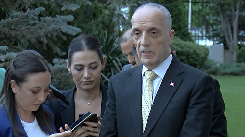 TÜRK-İŞ Başkanı Atalay: Cumhurbaşkanı ile güzel bir görüşme gerçekleştirdik