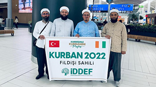 İDDEF'in kurban ekipleri yola çıktı