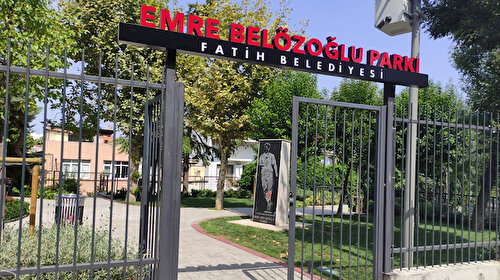 Emre Belözoğlu Parkı yenilendi