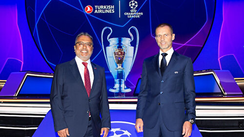 Türk Hava Yolları UEFA Şampiyonlar Ligi'ne sponsor oldu