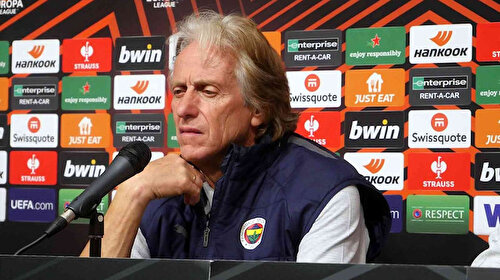 Jorge Jesus: Rennes karşısında iyi bir sonuç almak istiyoruz