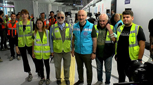 Bakan Karaismailoğlu Pendik-Sabiha Gökçen Havalimanı metro hattını inceledi