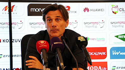 Vincenzo Montella: Kırmızı kart oyunumuzu etkiledi