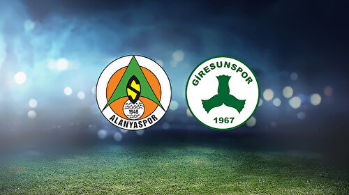 Canlı Anlatım: Alanyaspor-Giresunspor